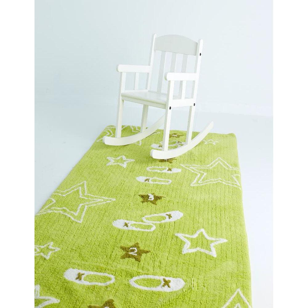 Alfombra Infantil Pasos Danza Pistacho - Nanetes #