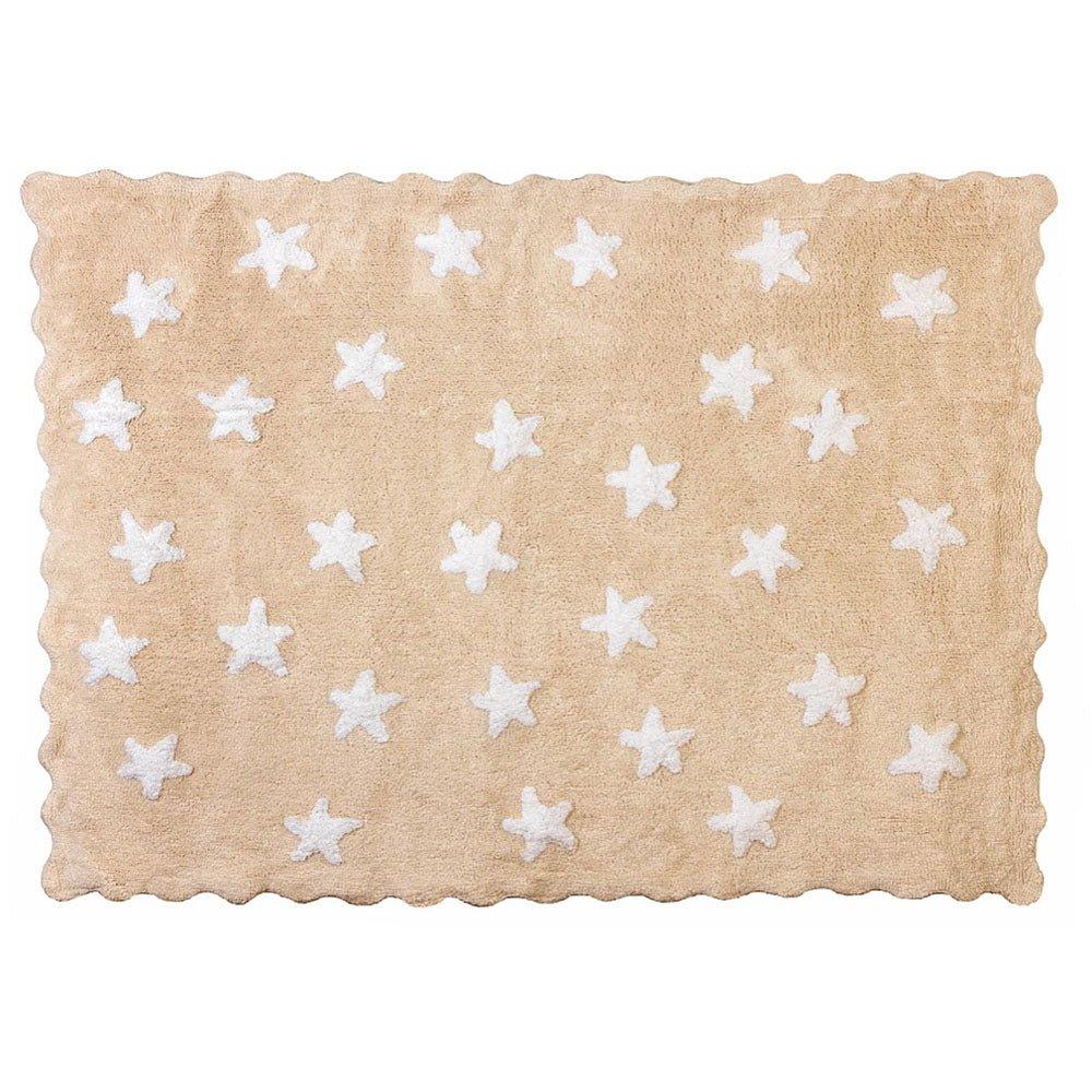 Alfombra Infantil Lavable Eden Beige Aratextil - Nanetes #