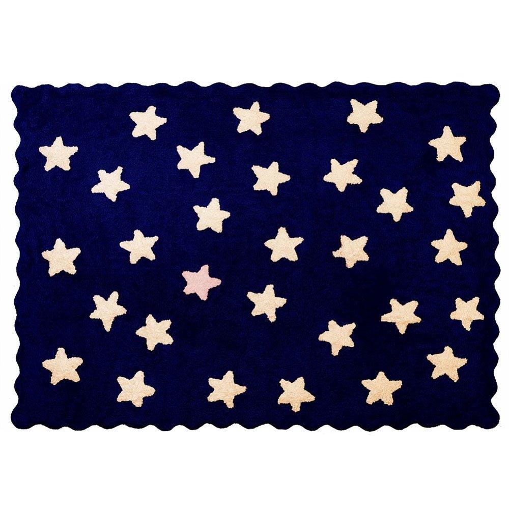 Alfombra Algodón Lavable Eden Marino Aratextil - Nanetes #