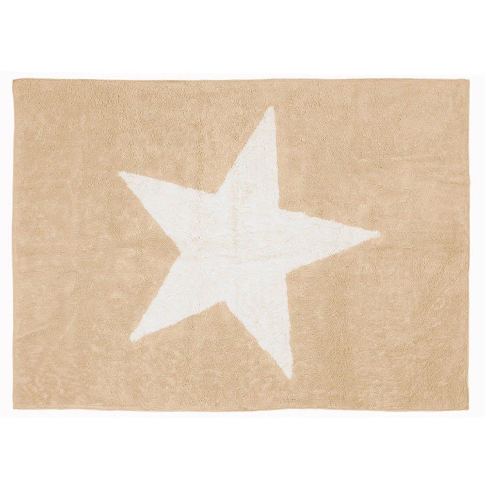 Alfombra Infantil Algodón Estela Beige - Nanetes #
