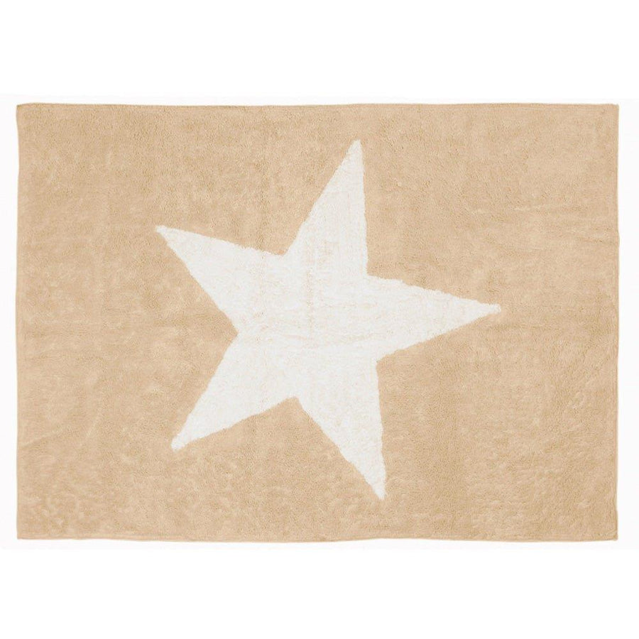 Alfombra Infantil Algodón Estela Beige - Nanetes #