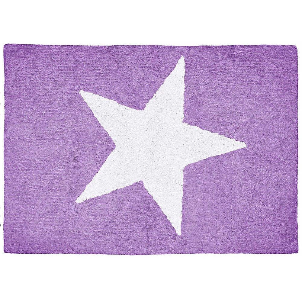 Alfombra Infantil Algodón Estela Lila - Nanetes #