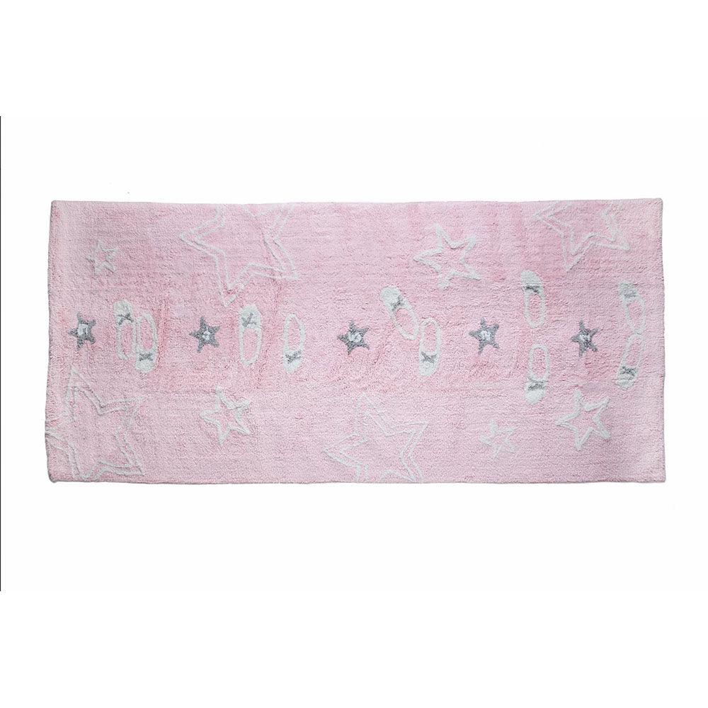 Alfombra Niñas Pasos Danza Rosa - Nanetes #