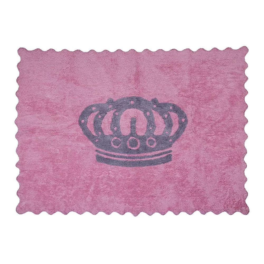 Alfombra Juvenil corona rosa - Nanetes #
