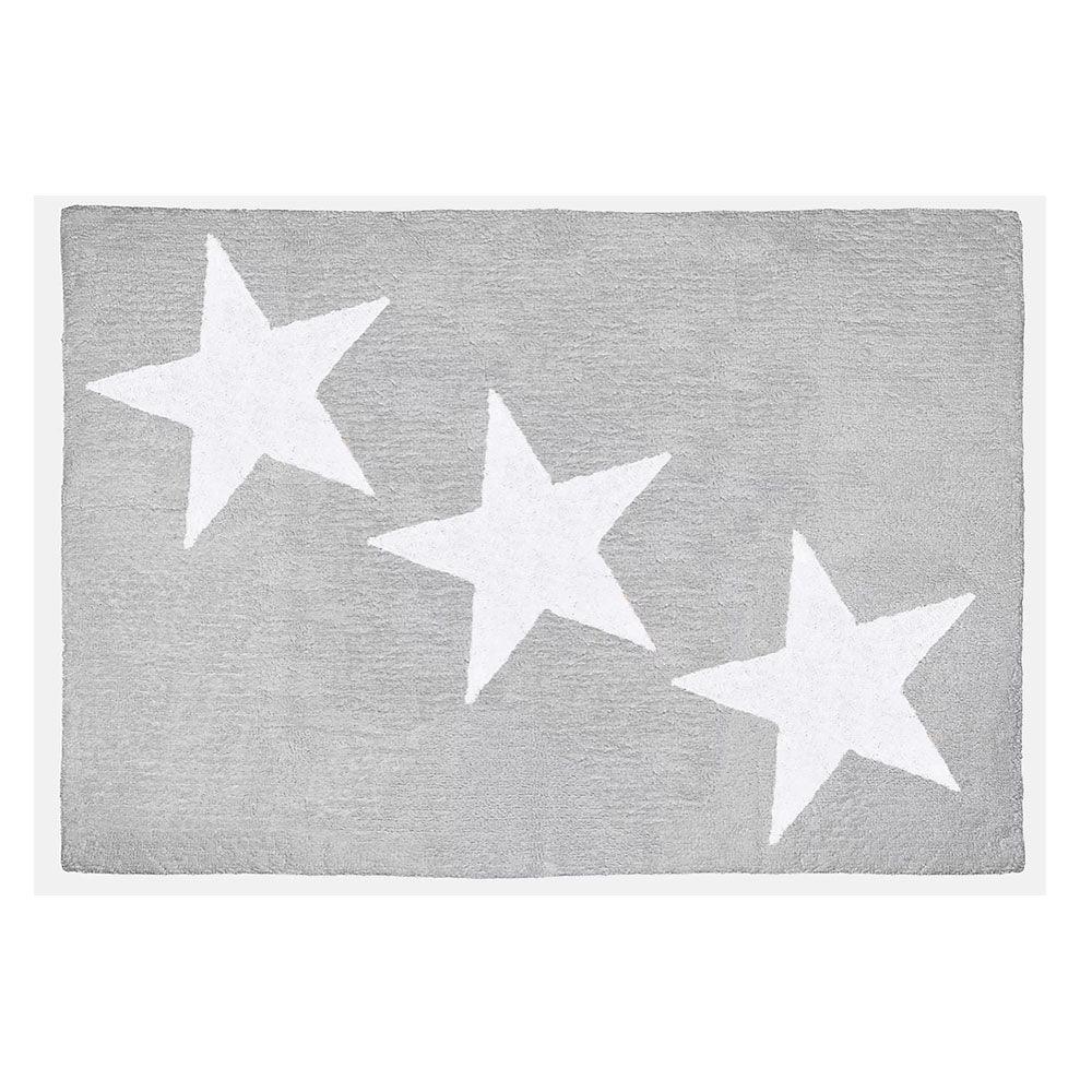 Alfombra Algodón Lavable Europa Gris - Nanetes #