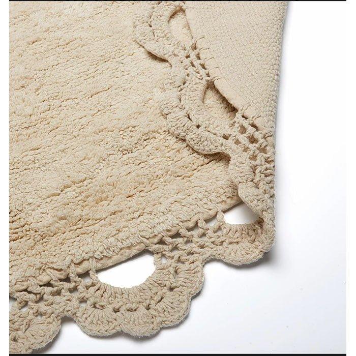 Alfombra Infantil Redonda Channel Aratextil Beige - Nanetes #