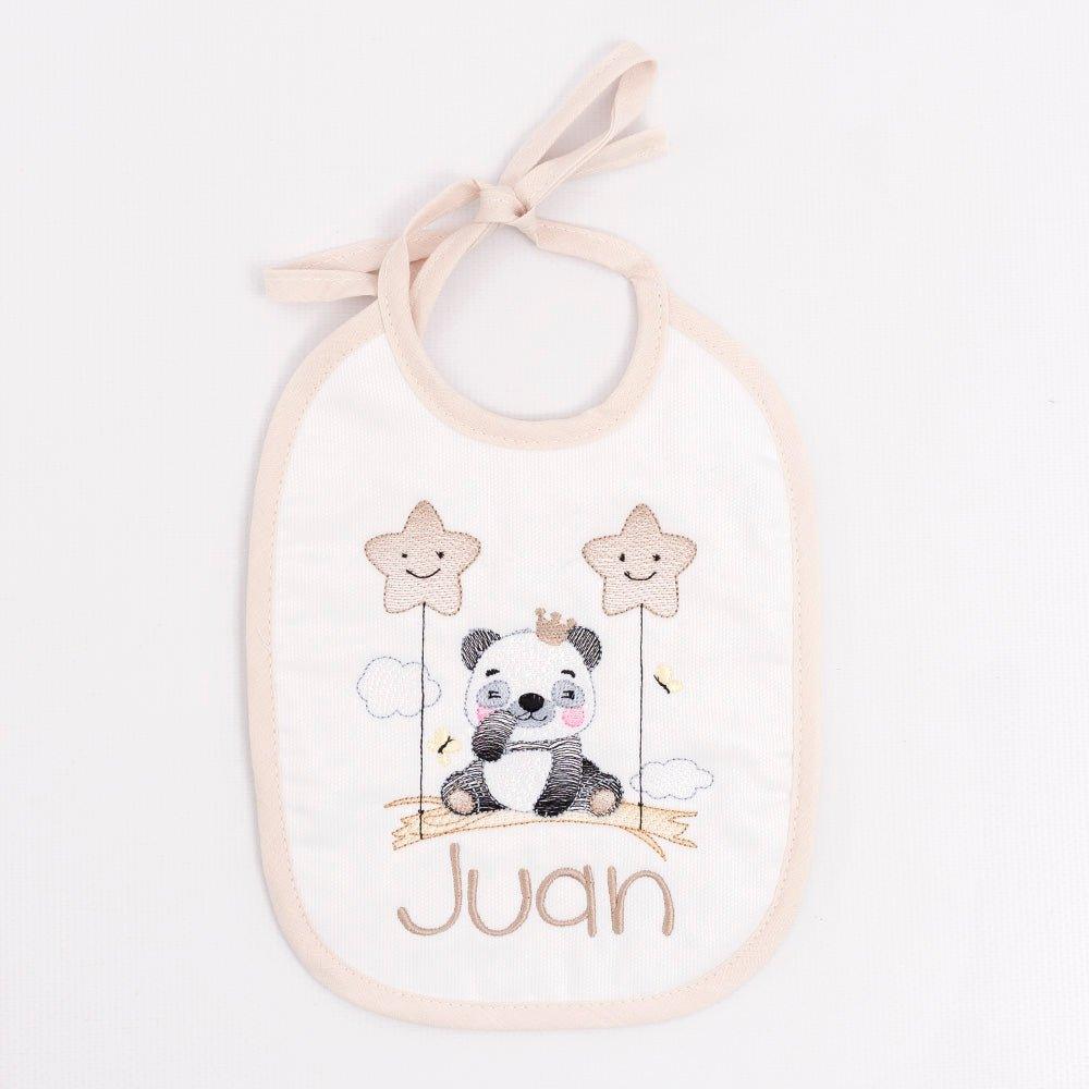 Baberito bebe Panda Personalizado Nanetes - Nanetes #