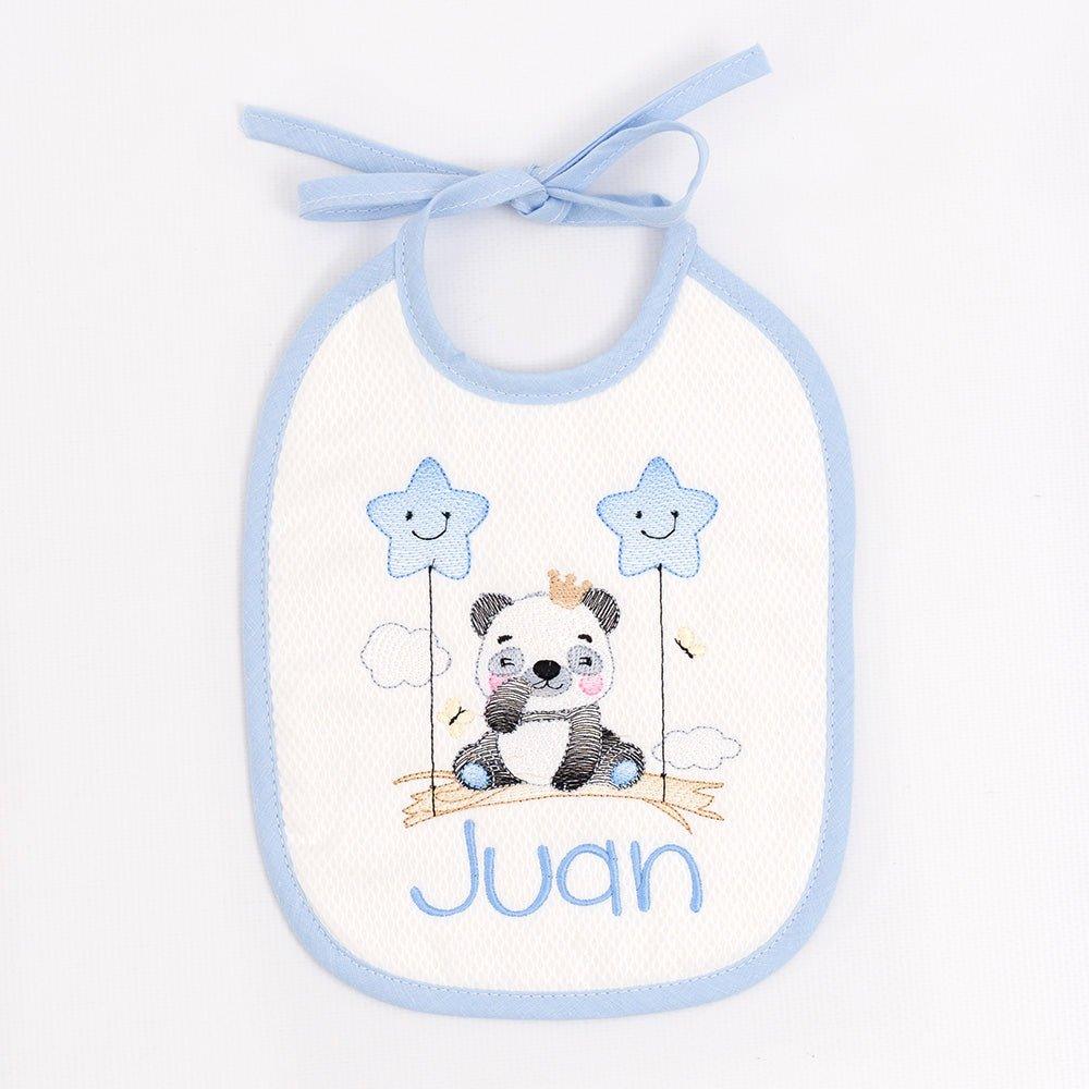 Baberito bebe Panda Personalizado Nanetes - Nanetes #