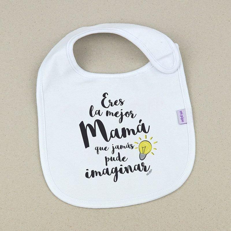 Babero La mejor mama Mi Pipo - Nanetes #