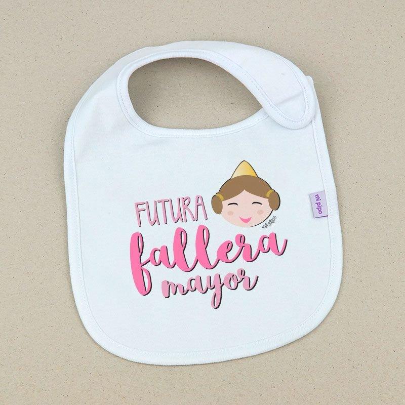 Babero Bebé Futura Fallera Mayor Mi Pipo - Nanetes #