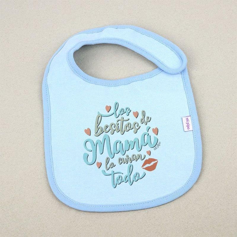 Babero bebe Los besitos de mama Mi Pipo - Nanetes #