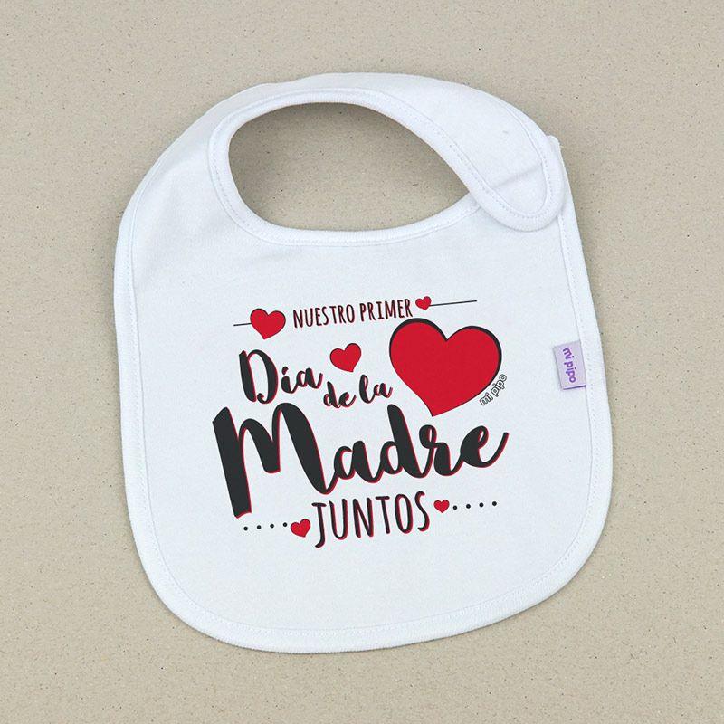 Babero Primer dia de la madre Mi Pipo - Nanetes #