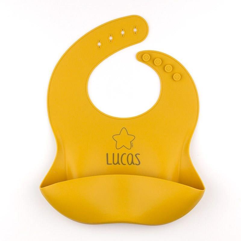 Babero Silicona Personalizado estrella Mi Pipo - Nanetes #