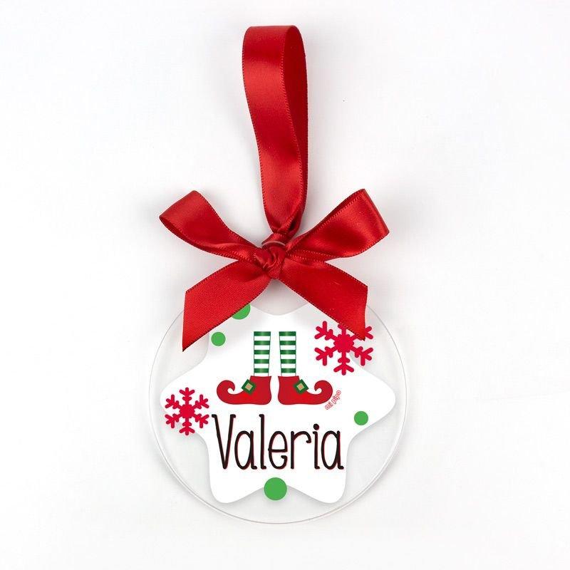 Bola Navidad Personalizada Elfo - Nanetes #