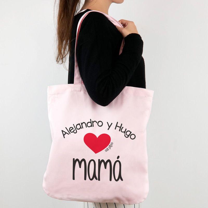 Bolso Tela Love Mama Mi Pipo - Nanetes #