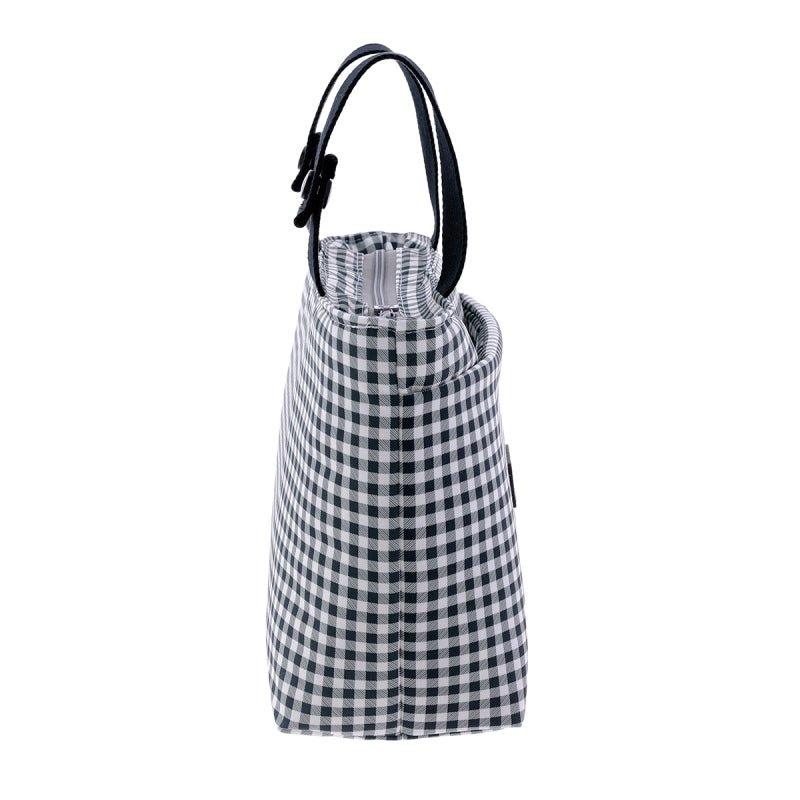 Bolso Carro Bebe Vichy Negro Organizador Cambrass - Nanetes #