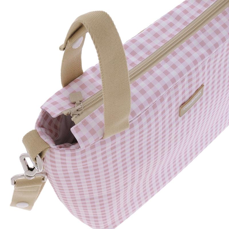 Bolso Panera Carro Vichy Rosa Cambrass - Nanetes #