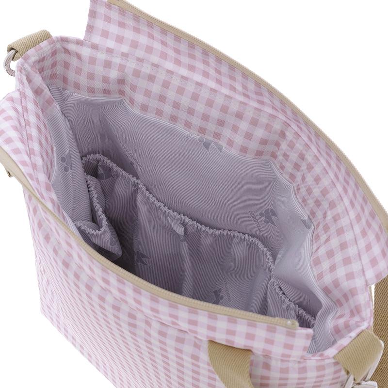 Bolso Panera Carro Vichy Rosa Cambrass - Nanetes #