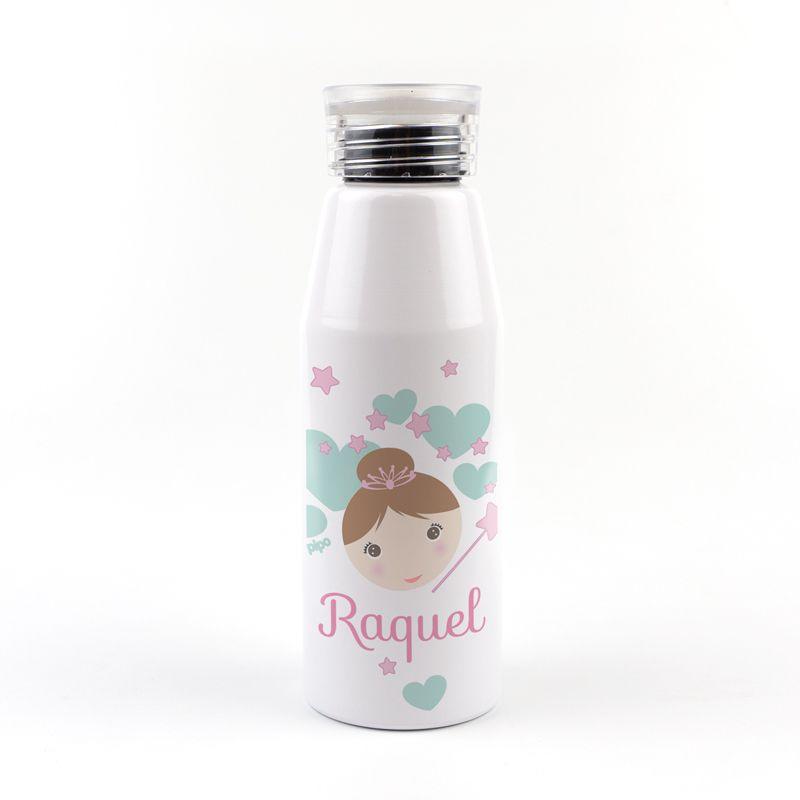 Botella personalizada aluminio Hada - Nanetes #