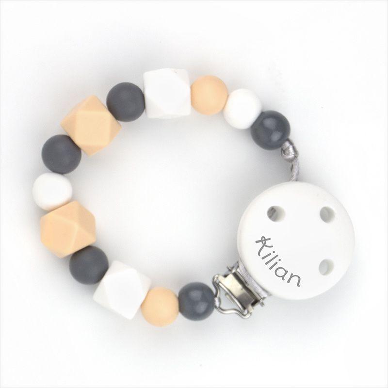 Chupetero Silicona Personalizado en el Clip Mi Pipo Sophia - Nanetes #