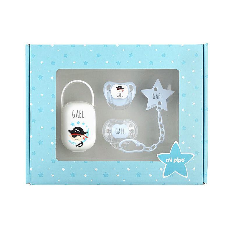 Caja Regalo Bebé Imprescindibles pirata Mi Pipo - Nanetes #