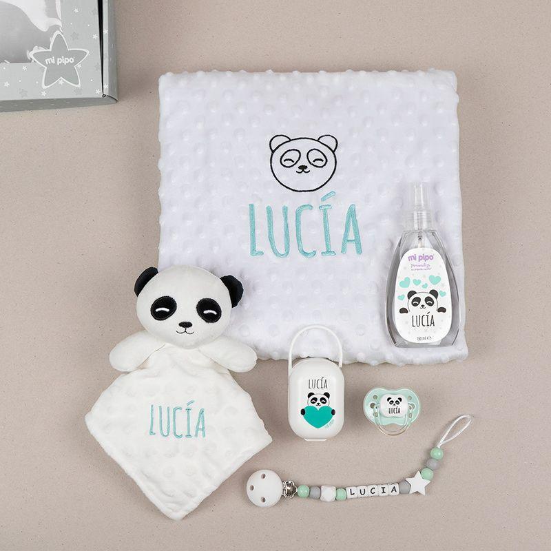 Caja regalo bebé premium panda Mi Pipo - Nanetes #