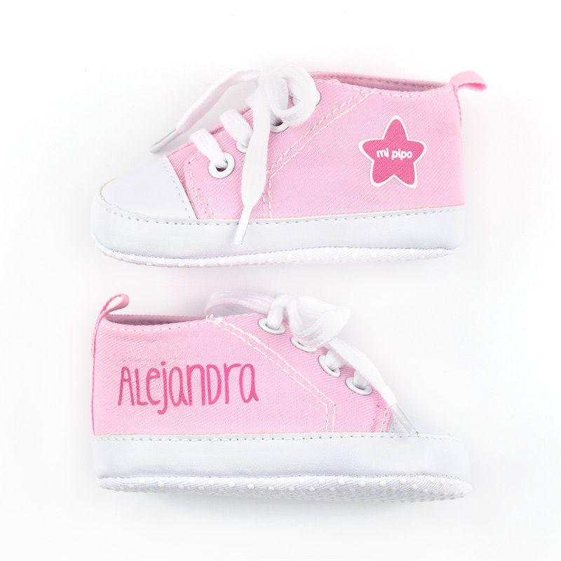 Caja Regalo Bebé Zapatillas Personalizadas Chupete - Nanetes #