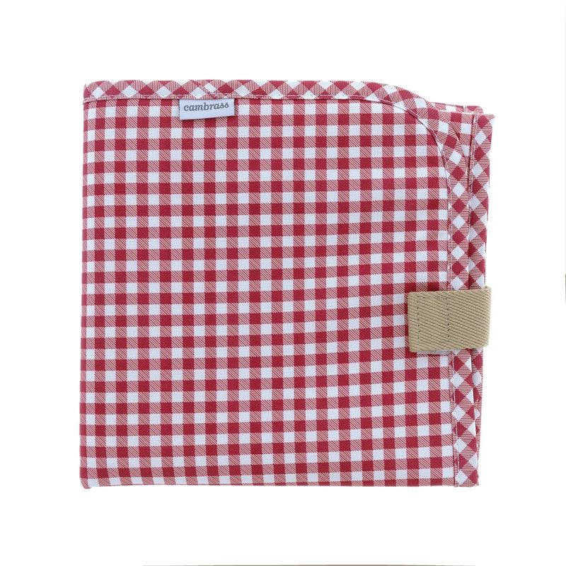 Cambiador de Bebe Vichy Rojo Cambrass - Nanetes #