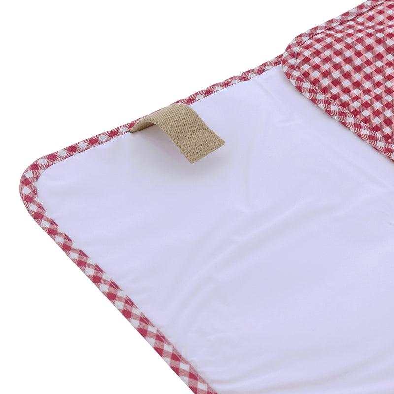 Cambiador de Bebe Vichy Rojo Cambrass - Nanetes #