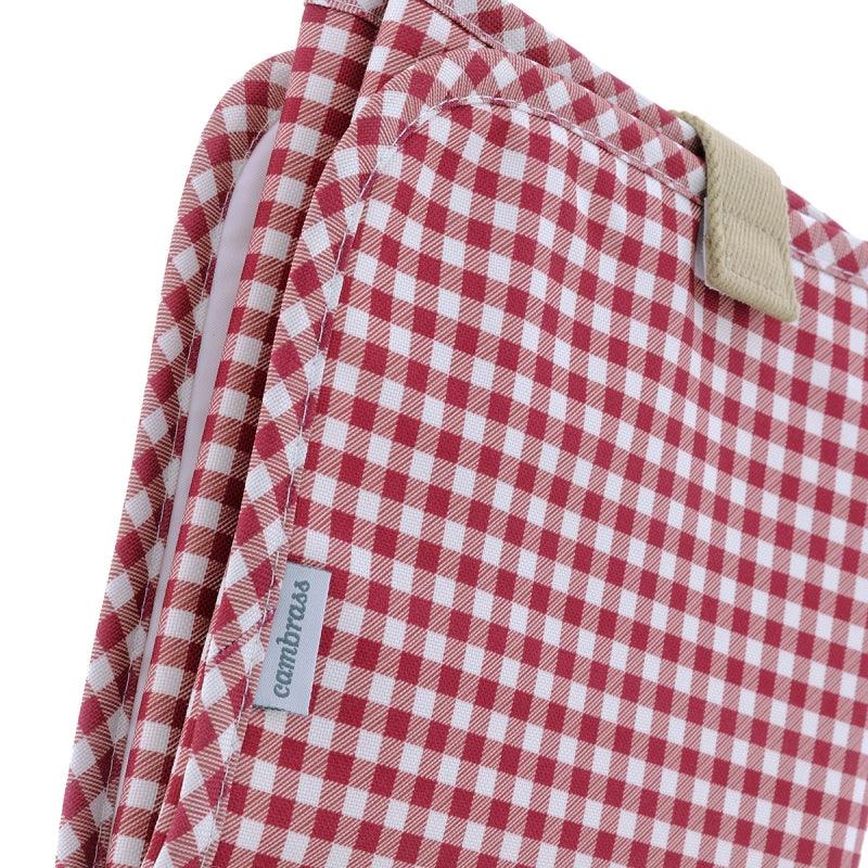 Cambiador de Bebe Vichy Rojo Cambrass - Nanetes #