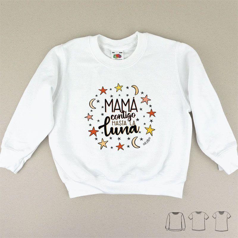 Camiseta Mama contigo hasta la luna Mi Pipo - Nanetes #