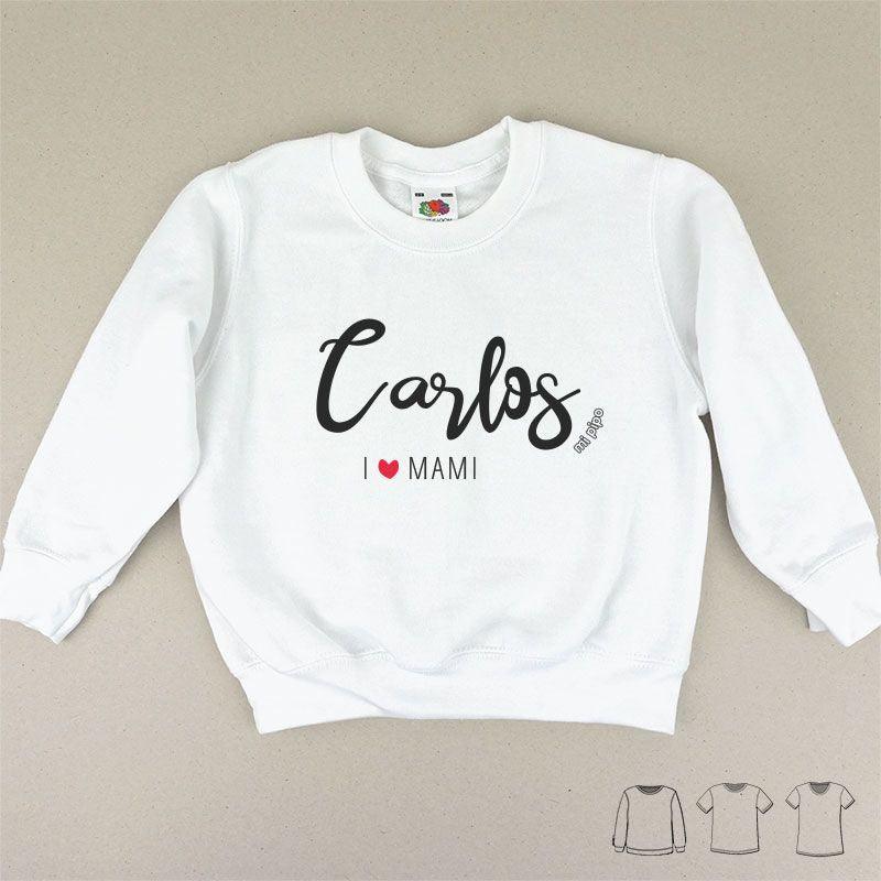 Camiseta personalizada love mama Mi Pipo - Nanetes #