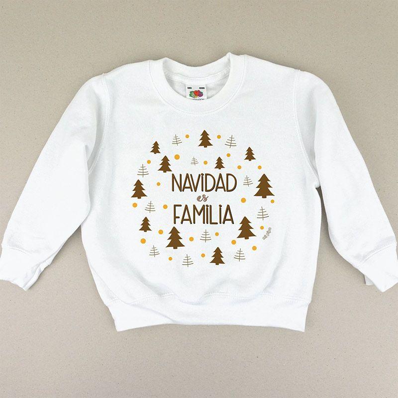Camiseta o Sudadera Navidad Mi Pipo Navidad es Familia - Nanetes #
