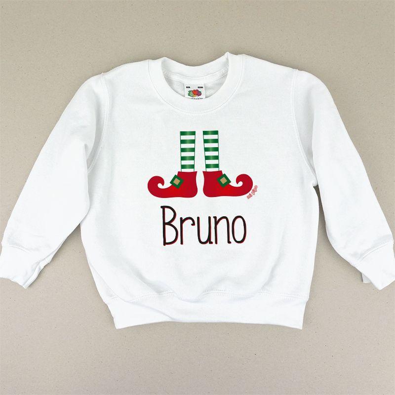 Camiseta o Sudadera Personalizada Navidad Mi Pipo Elfo - Nanetes #