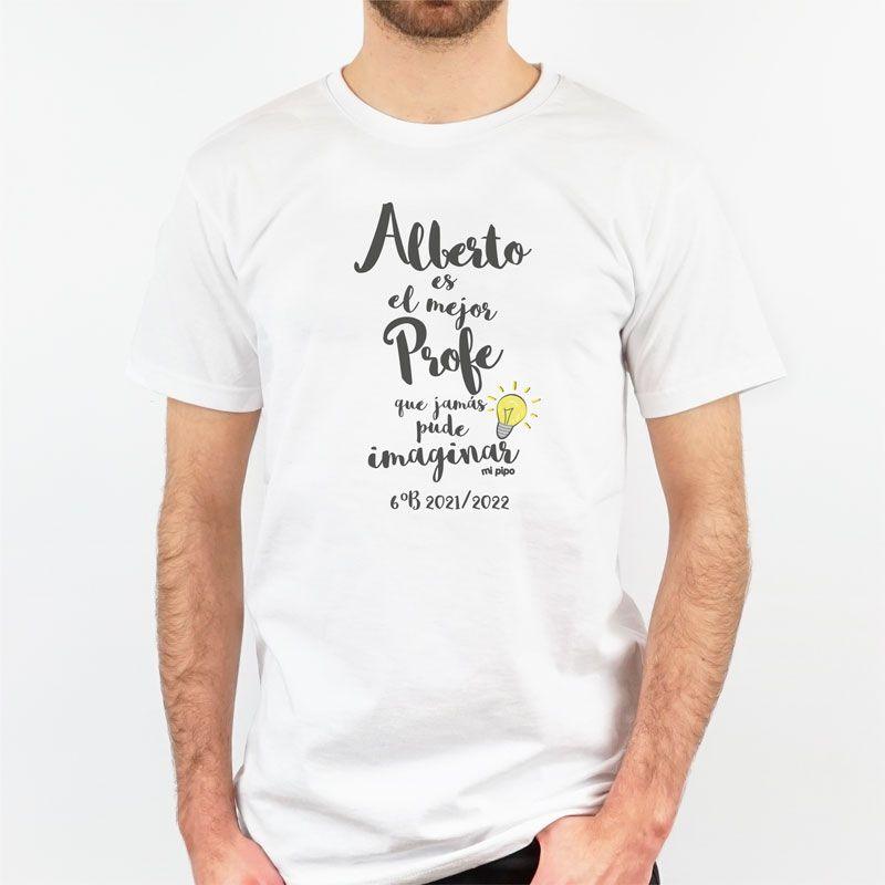 Camiseta Profesor el mejor profe jamas imagine - Nanetes #