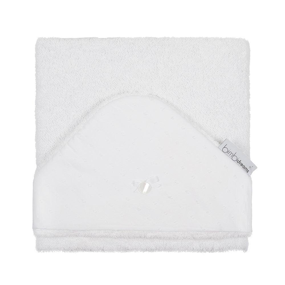 Capa de Baño Bebé Toscana Blanco Bimbi Class - Nanetes