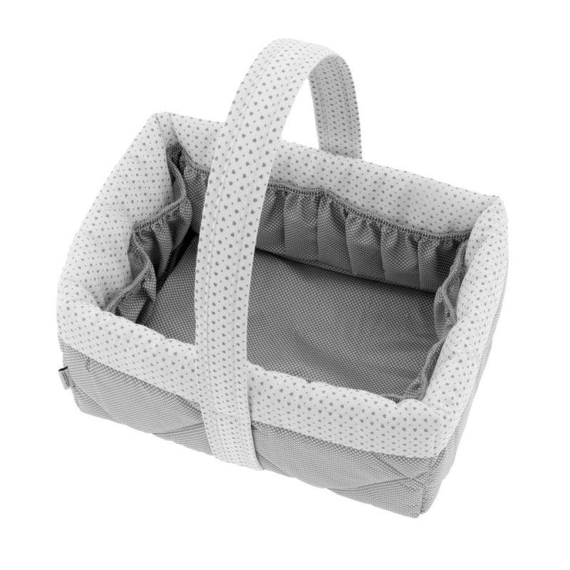 Cesta Higiene Bebé Essentia Gris Cambrass - Nanetes #
