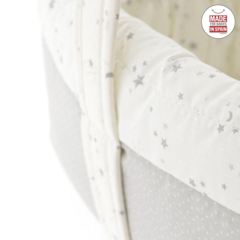Cesta Canastilla Bebé Sky Gris Cambrass - Nanetes #