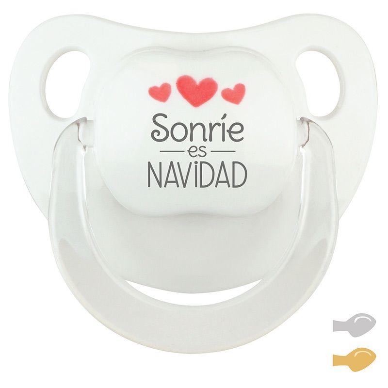 Chupete Navidad Bebe Mi Pipo Sonrie es Navidad - Nanetes #