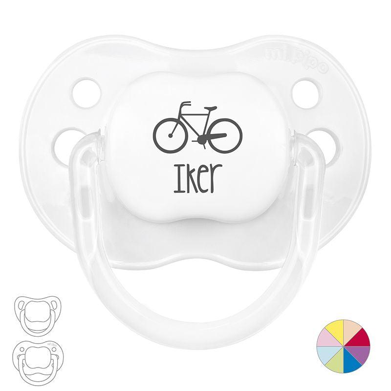 Chupete Personalizado Bebé Mi Pipo New Classic Bicicleta - Nanetes #