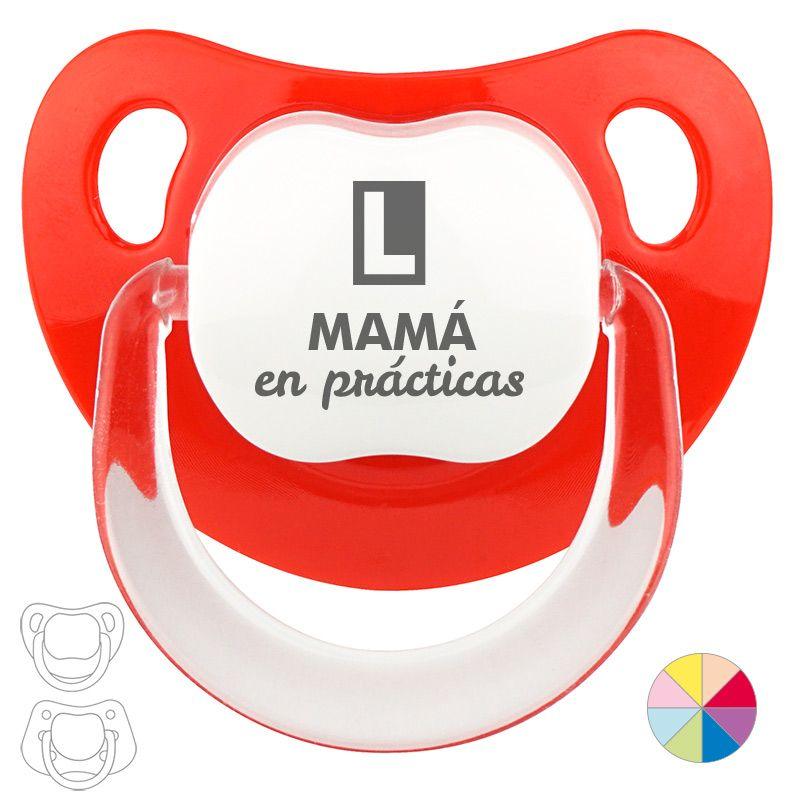 Chupete Bebé Frase Mi Pipo Mama en Practicas - Nanetes #