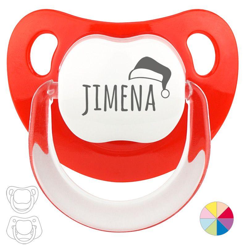 Chupete Navidad Personalizado Bebe Mi Pipo Gorro Papa Noel - Nanetes #