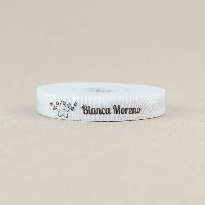 Rollo Cinta Marca Prendas Personalizadas Estrella - Nanetes #