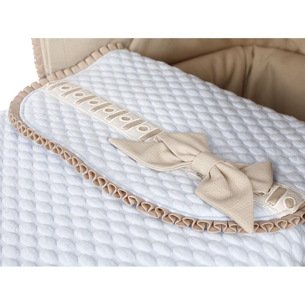 Colcha Capazo A Medida Carro Bebé 768 Rombos Bebiti By Nanetes - Nanetes #