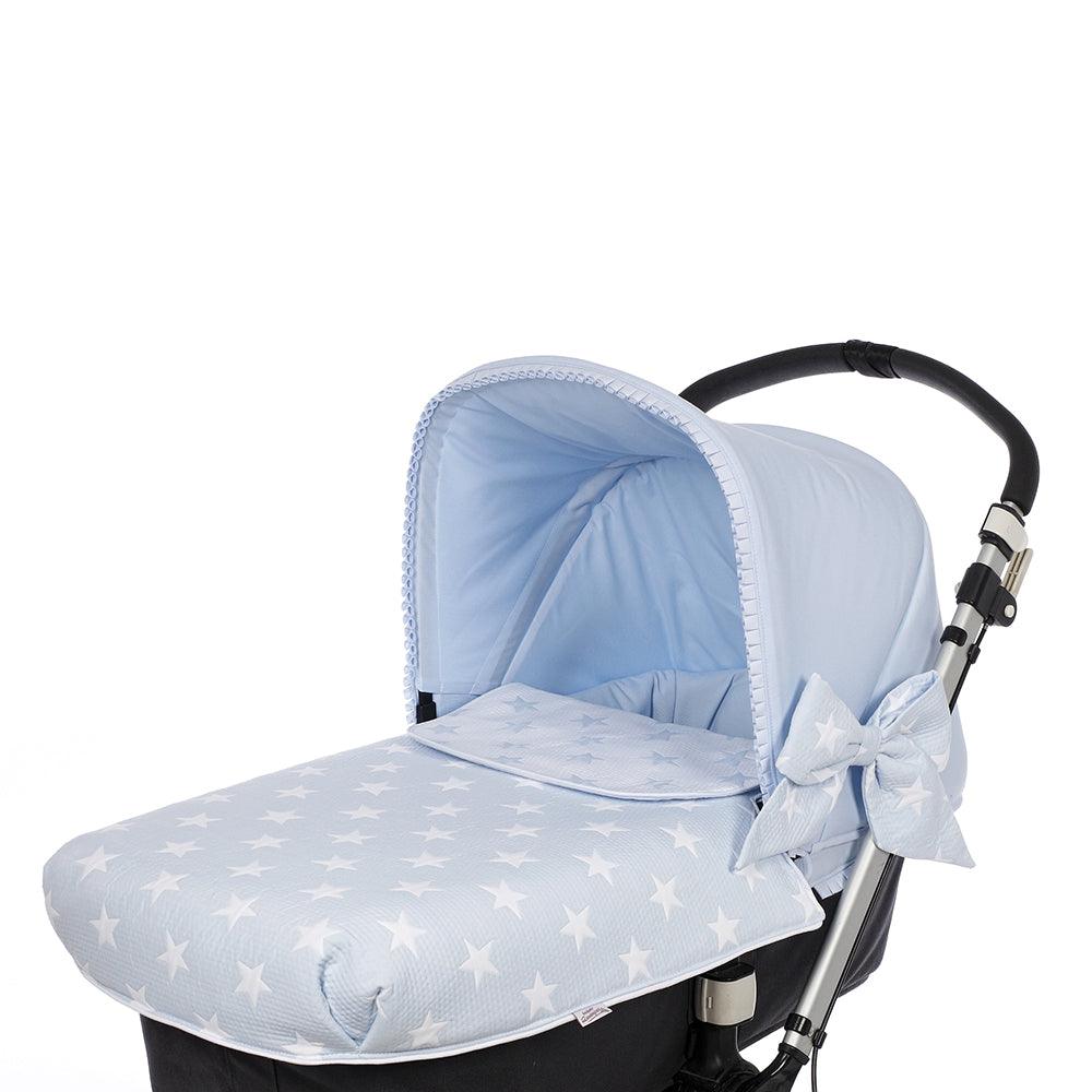 Colcha Capazo A Medida Carro Bebé 770 Estrellas Bebiti By Nanetes - Nanetes #