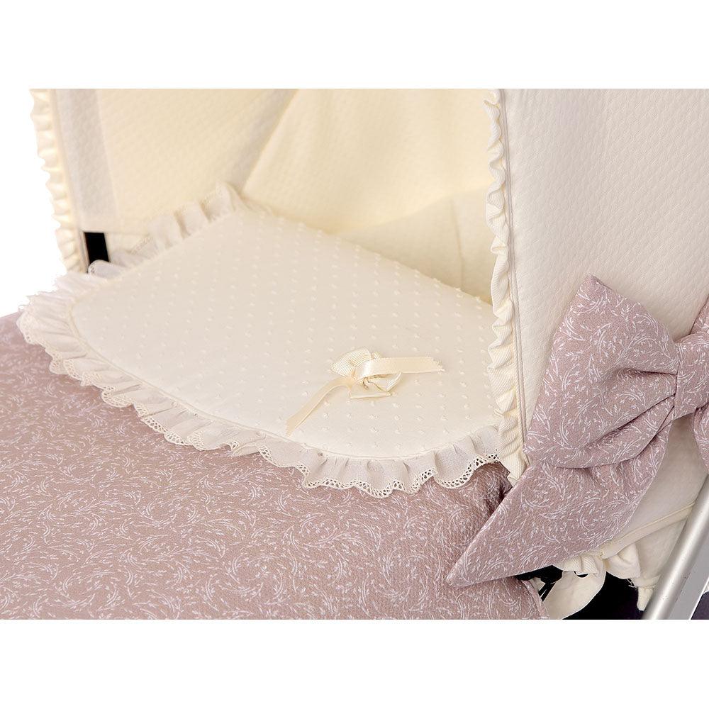 Colcha Capazo Bebé A Medida Carro 206 Camel Bebiti by Nanetes - Nanetes #