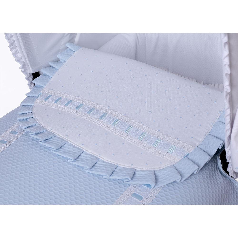 Colcha Capazo Carro Bebé 684 Plisado Pasacintas Bebiti By Nanetes - Nanetes #