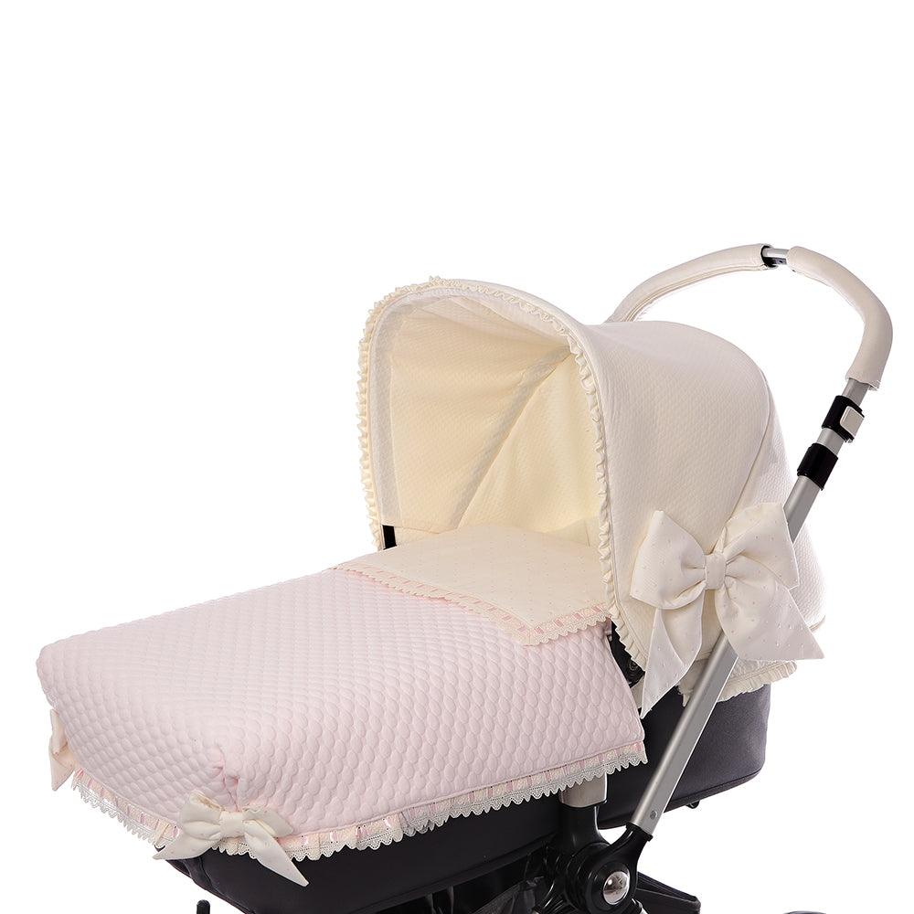 Colcha Capazo Bebé A Medida Carro 768 Pasacintas Bebiti by Nanetes - Nanetes #