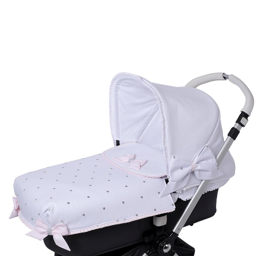 Colcha Capazo A Medida Carro Bebé 828 Bodoques Bebiti By Nanetes - Nanetes #