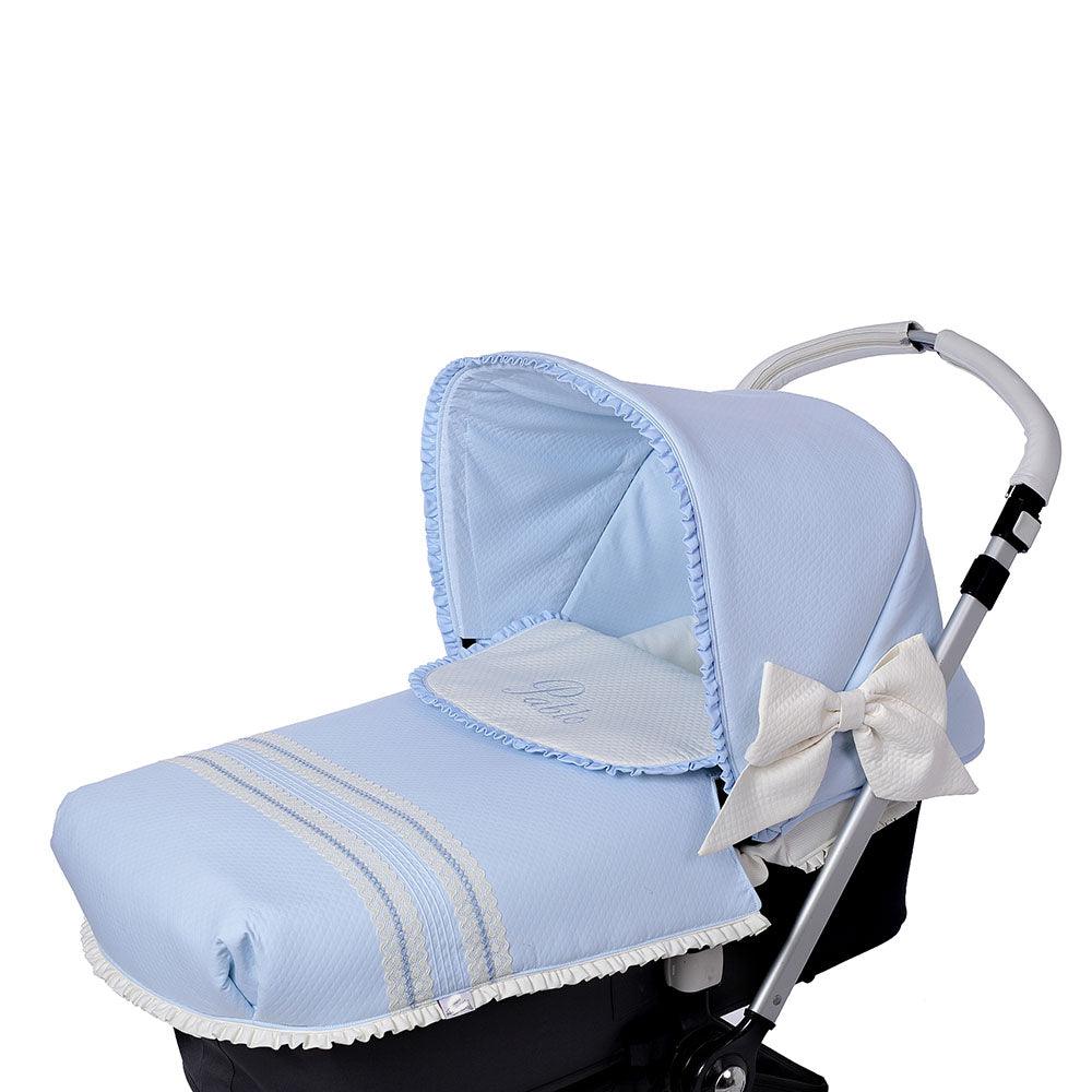 Colcha Capazo A Medida Carro Bebé Rosello Nombre Bebiti By Nanetes - Nanetes #